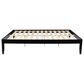 Linden Boulevard Polly Queen Platform Bed without Headboard in Black, , large
