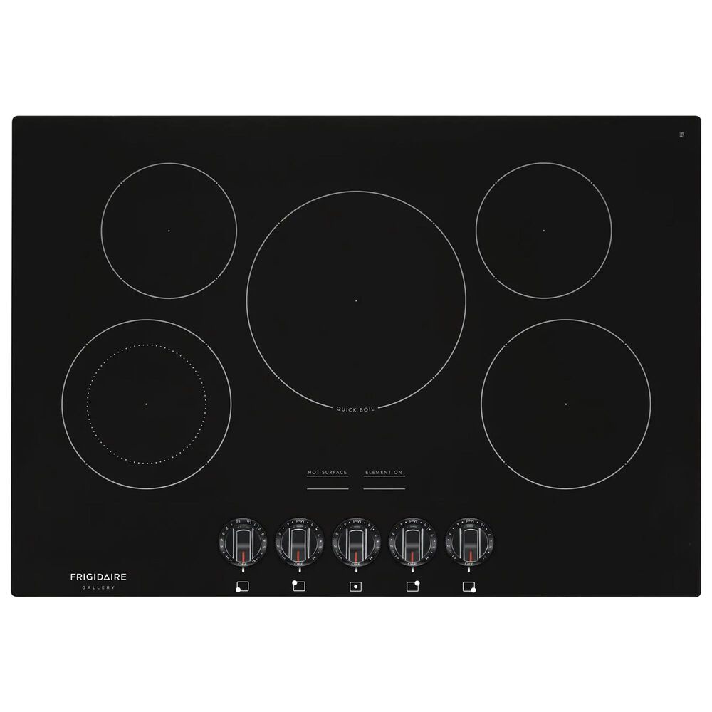 Frigidaire Gallery 30" Electric Ceramic Top Control Cooktop in Black Trim , , large