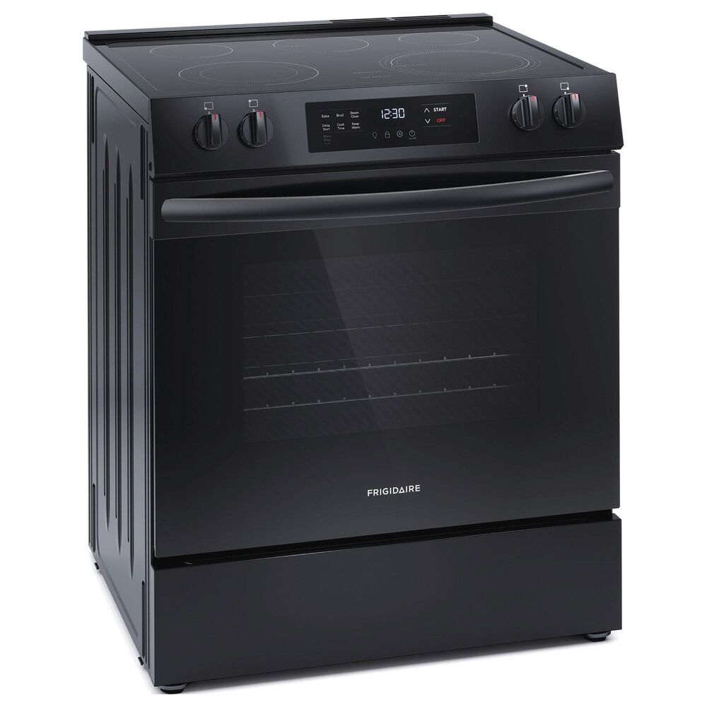 Frigidaire 30&quot; Front Control Electric Range In Black, , large