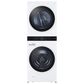 LG WashTower with Center Control 4.5 Cu. Ft. Washer and 7.4 Cu. Ft. Electric Dryer in White, , large