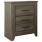 Signature Design by Ashley Zelen 4 Piece Queen Bedroom Set in Warm Gray, , large