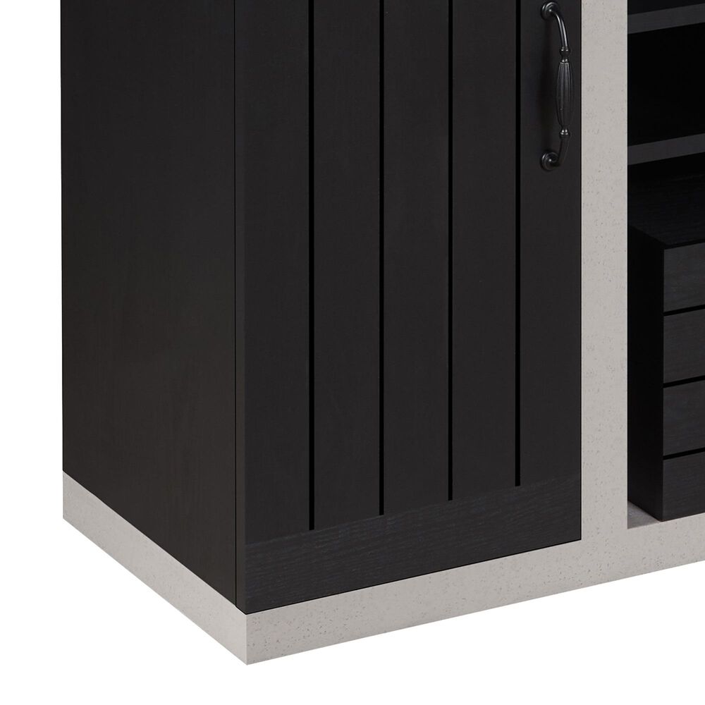 Furniture of America Taylor Buffet in Black/Cement, , large