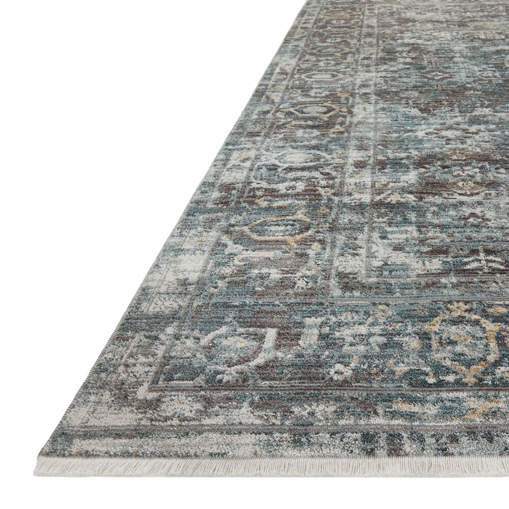 Loloi Bonney 2&#39; x 3&#39; Slate and Teal Area Rug, , large