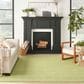 Nourison Interweave 6" x 9" Green Area Rug, , large