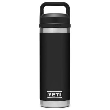 YETI Rambler 18 Oz Water Bottle with Chug Cap in Black, , large