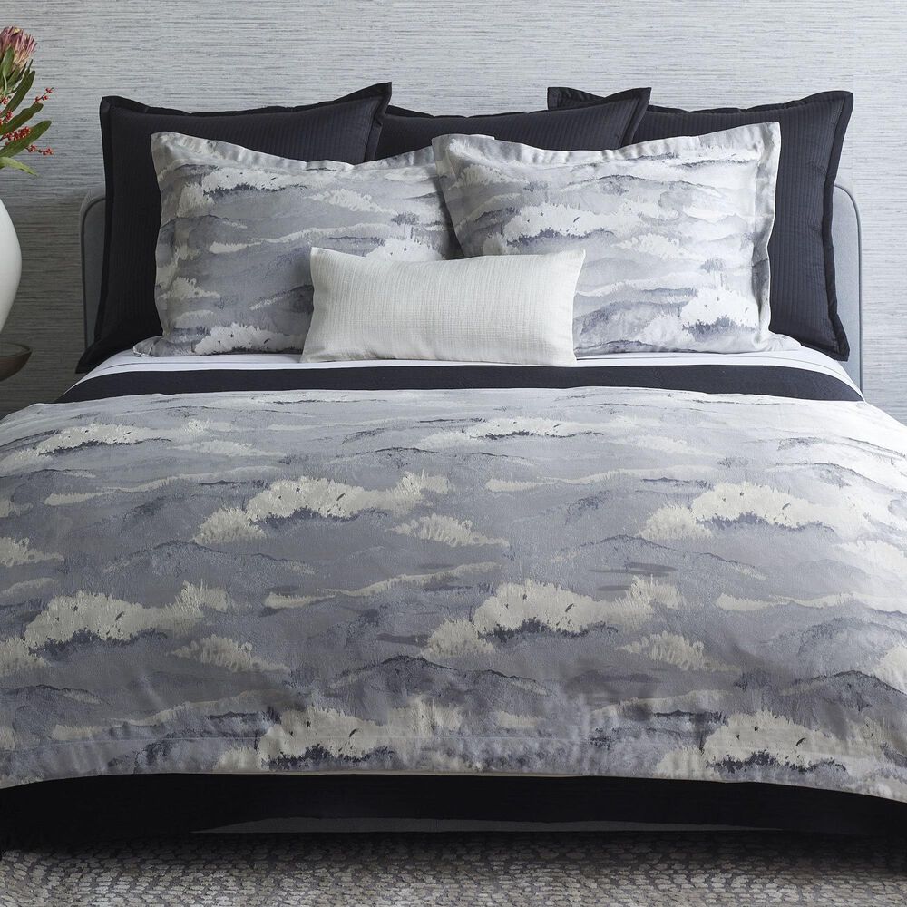 Ann Gish Tempest 3-Piece Queen Duvet Set in Grey and Cream, , large