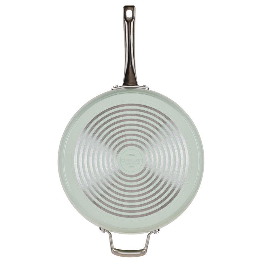 Circulon 5-Quart Ceramic Nonstick Saute Pan with Lid in Sage, , large