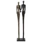 Uttermost Two"s Company Sculpture in Dark Bronze and Antique Brass, , large