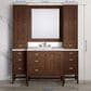 James Martin Vanities Addison 12" Petite Right Tower Hutch in Mid Century Acacia, , large