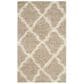 Safavieh Dallas Shag SGD257D-3 3" x 5" Beige/Ivory Area Rug, , large
