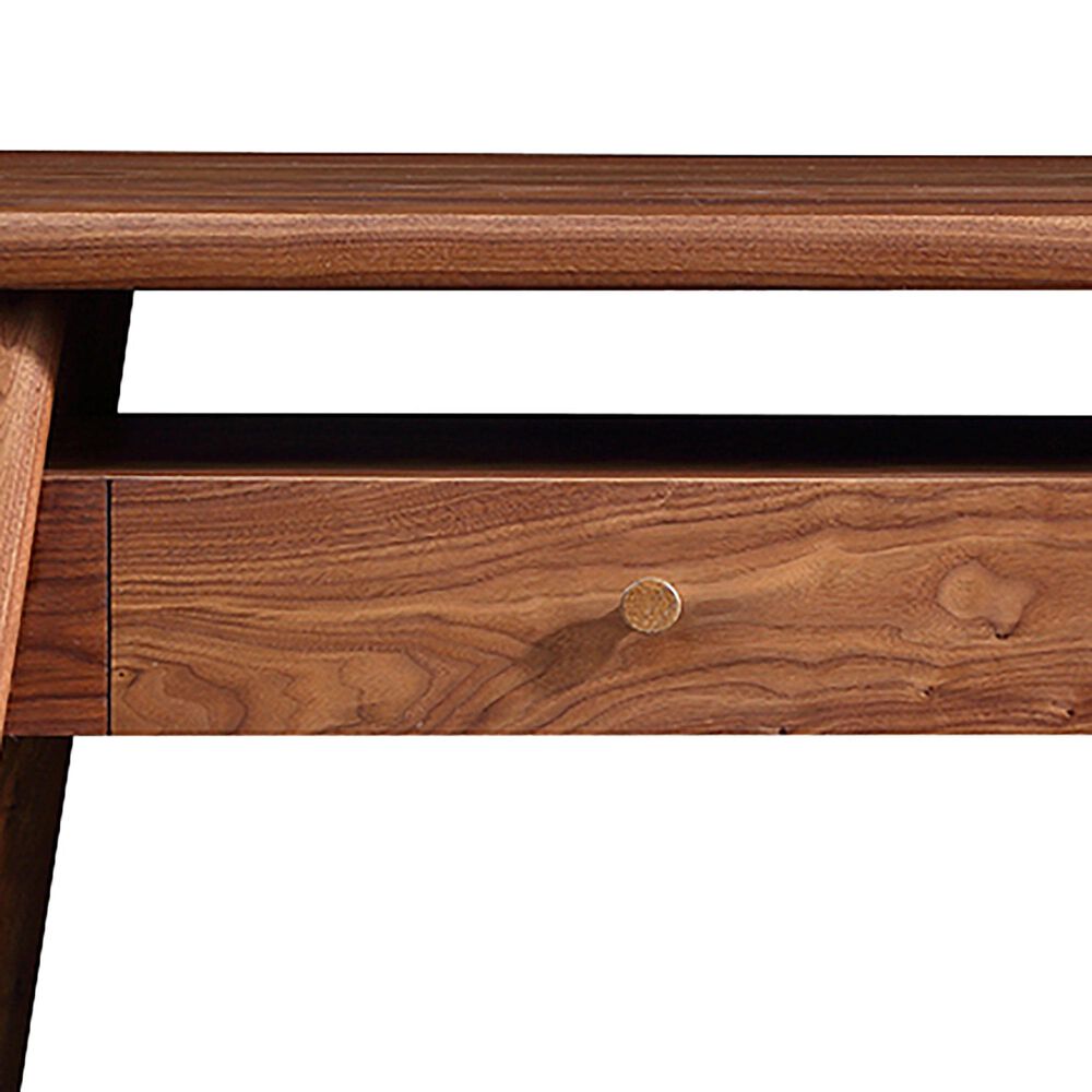 Stickley Furniture Walnut Grove Console Table with Wood Top in Walnut, , large
