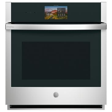 GE Profile 30" Smart Built-in Convection Single Wall Oven with No Preheat Air Fry and Precision Cooking in Stainless Steel, , large
