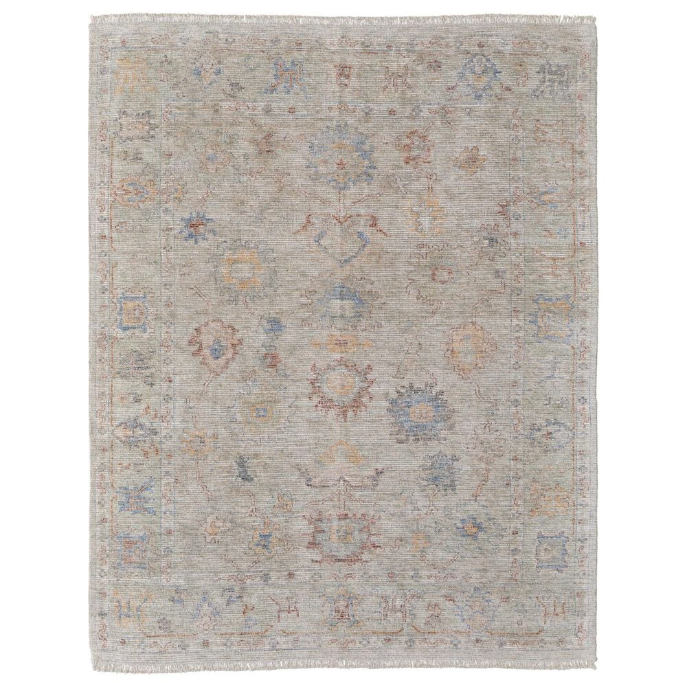 Feizy Caldwell 9" x 12" Ivory and Multicolor Area Rug, , large