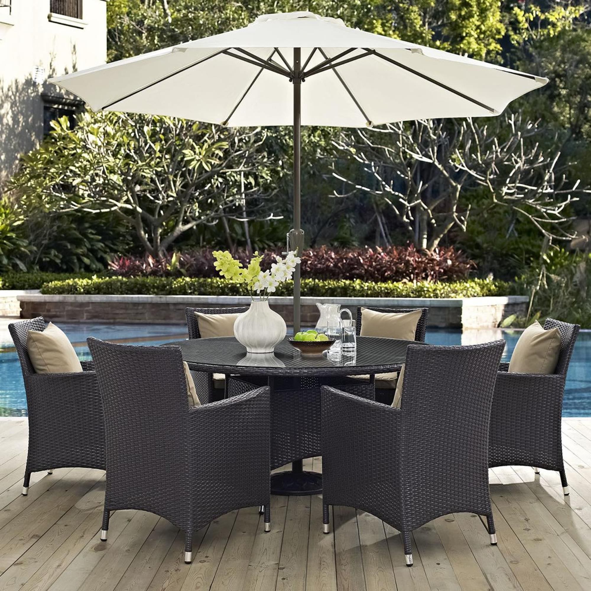 Modway patio best sale set