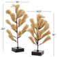 Maple and Jade Coastal Wood Sculptures in Black and Brown (Set of 2), , large