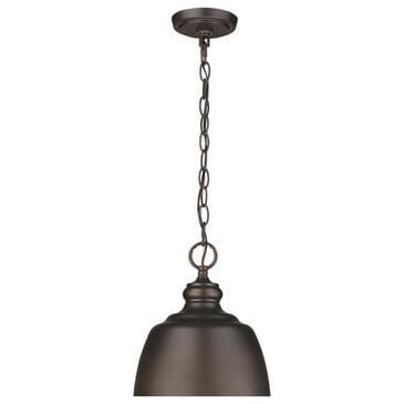 Golden Lighting Holmes Mini Pendant in Rubbed Bronze, , large