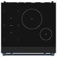 Thor Kitchen Gordon Ramsay 4.8 Cu. Ft. Professional Induction Range with Blue Handle Kit in Black, , large