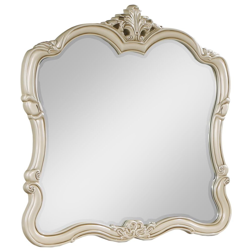 New Heritage Design Monique Dresser Mirror in Champagne, , large