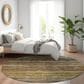Dalyn Rug Company Kochi KC5 Brown 8" Round Area Rug, , large