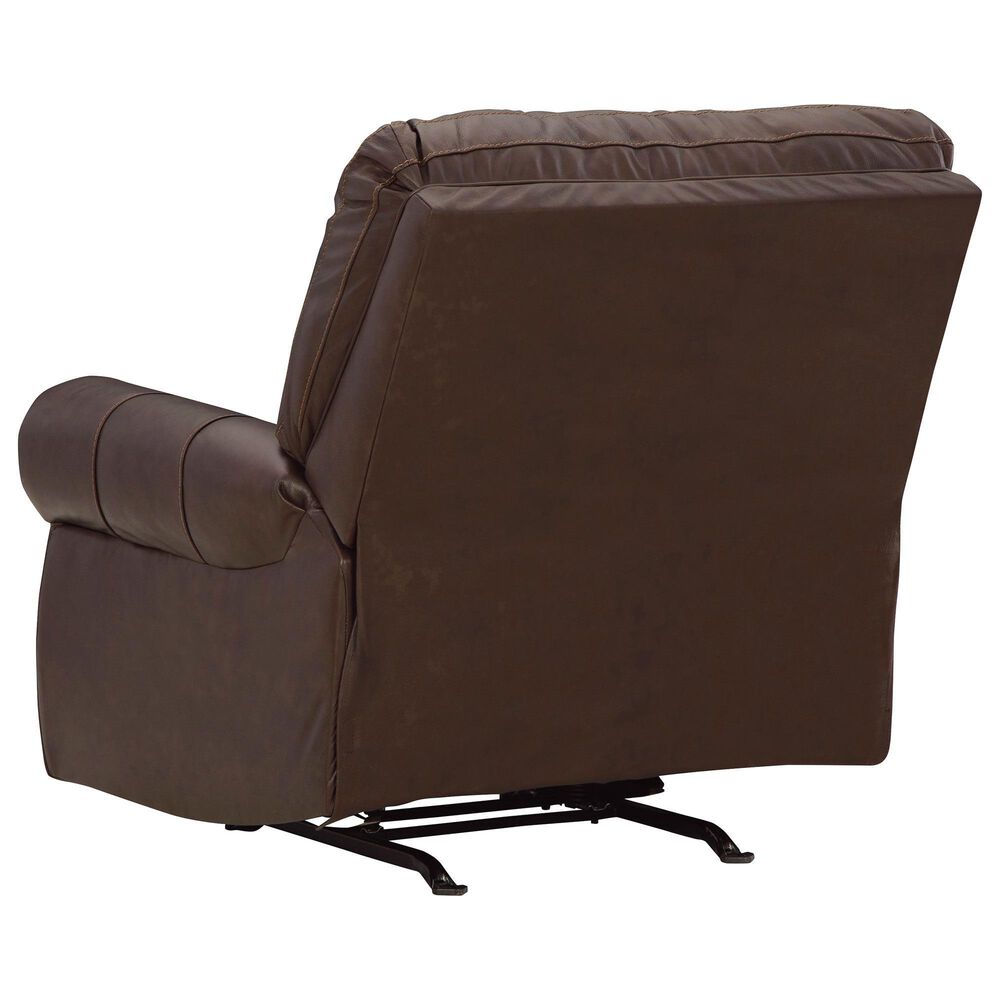 Ashley Colleton 3-Piece Stationary Living Room Set with Rocker Recliner in Dark Brown, , large