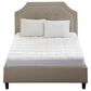 Hampton Park Highline Queen 3M Microfiber Mattress Pad in White, , large