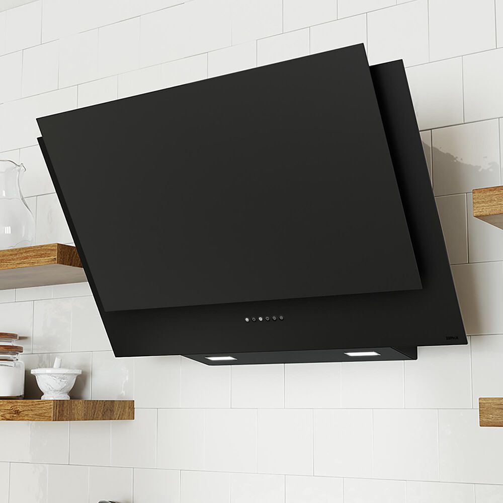Zephyr Apex 36&quot; Wall Mounted Range Hood in Black, , large