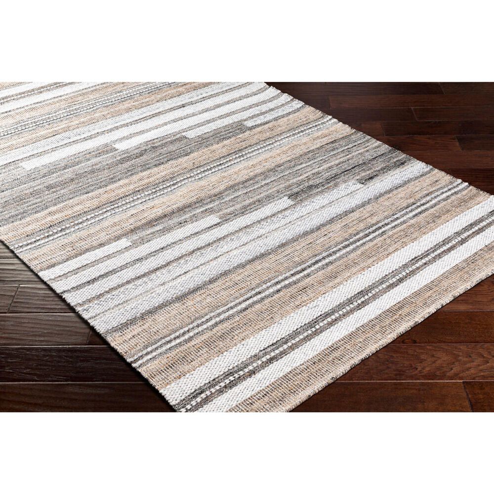 Surya Azalea Black, Taupe, White and Brown 12' x 15' Area Rug, , large