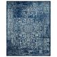 Safavieh Evoke EVK256A 10" x 14" Navy and Ivory Area Rug, , large