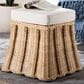 bali & pari Rotem Small Ottoman in Neutral, , large