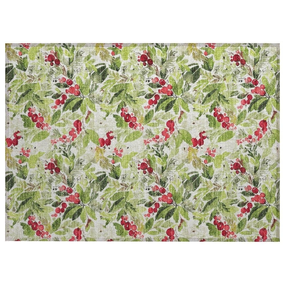 Dalyn Rug Company Wonderland WN24 1"8" x 2"6" Aloe Indoor/Outdoor Area Rug, , large