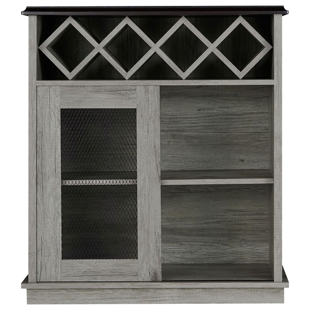 Furniture of America Clegg Buffet in Vintage Gray Oak, , large