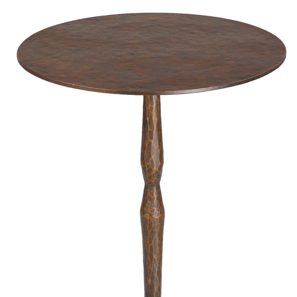 Uttermost Industrial Accent Table in Bronze, , large