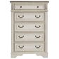 Ashley Realyn 5-Piece King Bedroom Set in Chipped White and Distressed, , large