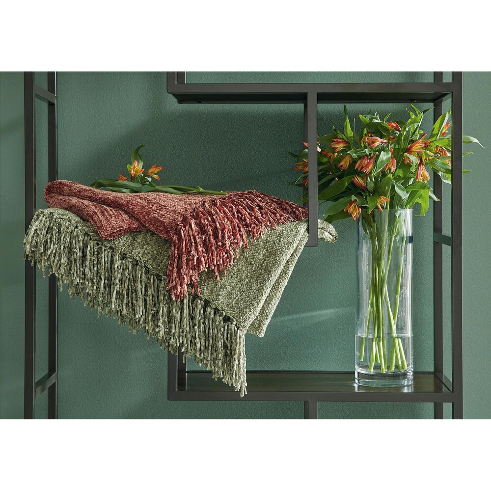 Ashley Tamish 51&quot; x 70&quot; Throw in Rust, , large