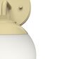 Hunter Hepburn 1-Light Wall Sconce in Painted Modern Brass, , large