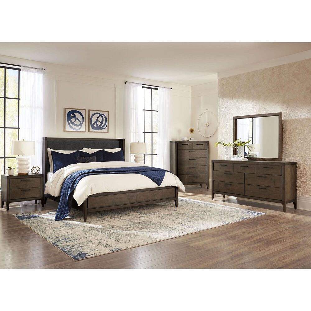 Urban Home Boracay 4-Piece King Bedroom Set in Wild Oats Brown, , large