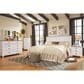 Ashley Willowton King/California King Panel Headboard in Whitewash, , large