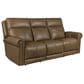Flexsteel Alexander Power Reclining Sofa with Console Headrest and Lumbar in Tawny, , large
