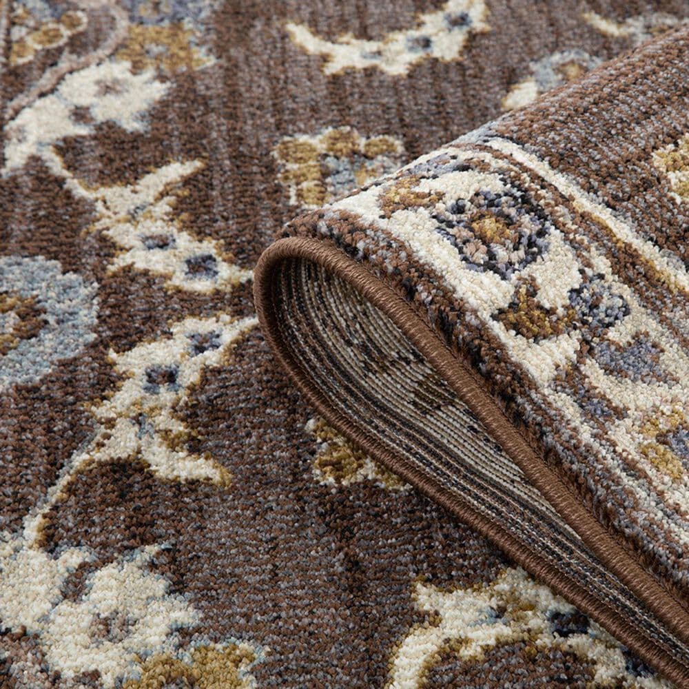 Amer Rugs Jordan 5&#39;3&quot; x 7&#39;6&quot; Brown Area Rug, , large
