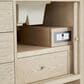James Martin Vanities Marigot Single 72" Double Vanity in Sun-washed Oak with 3 cm White Zeus Quartz Top, , large