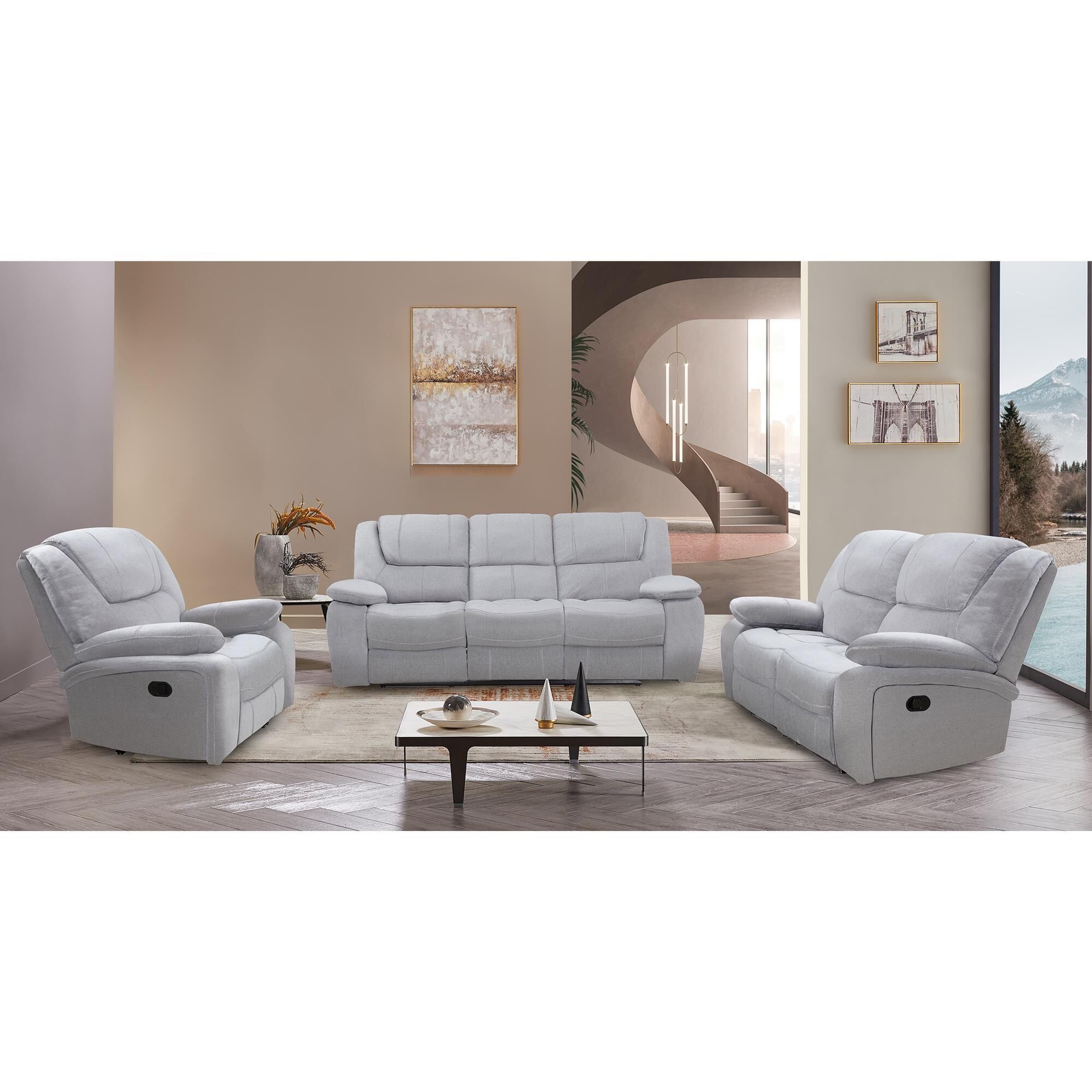 Cute hot sale reclining sofa