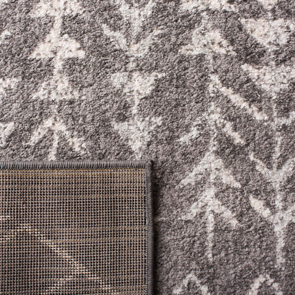Safavieh Tulum TUL262F 6&#39;7&quot; Square Ivory and Dark Grey Area Rug, , large