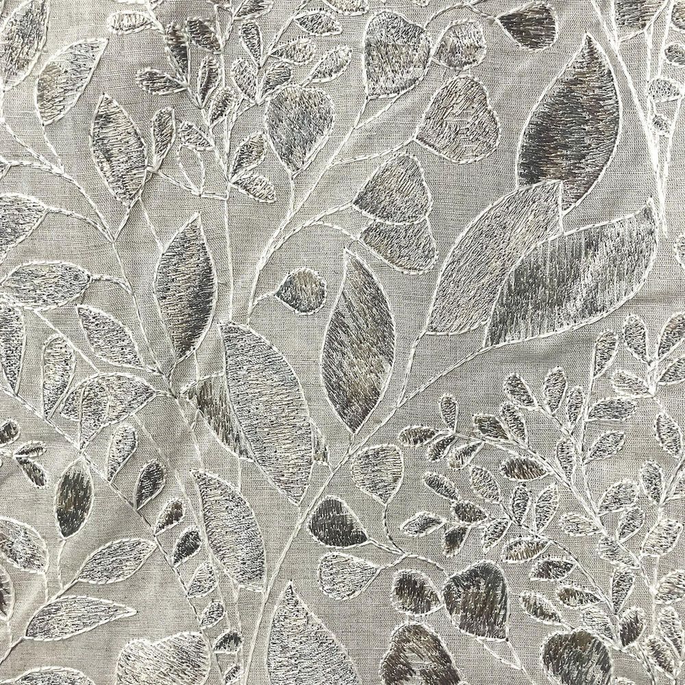 Ann Gish Artemis 24&quot; x 24&quot; Pillow in Silver, , large