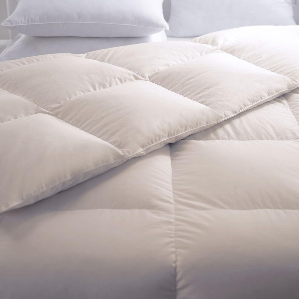 Allied Home 100% Organic Cotton King Comforter in White, , large