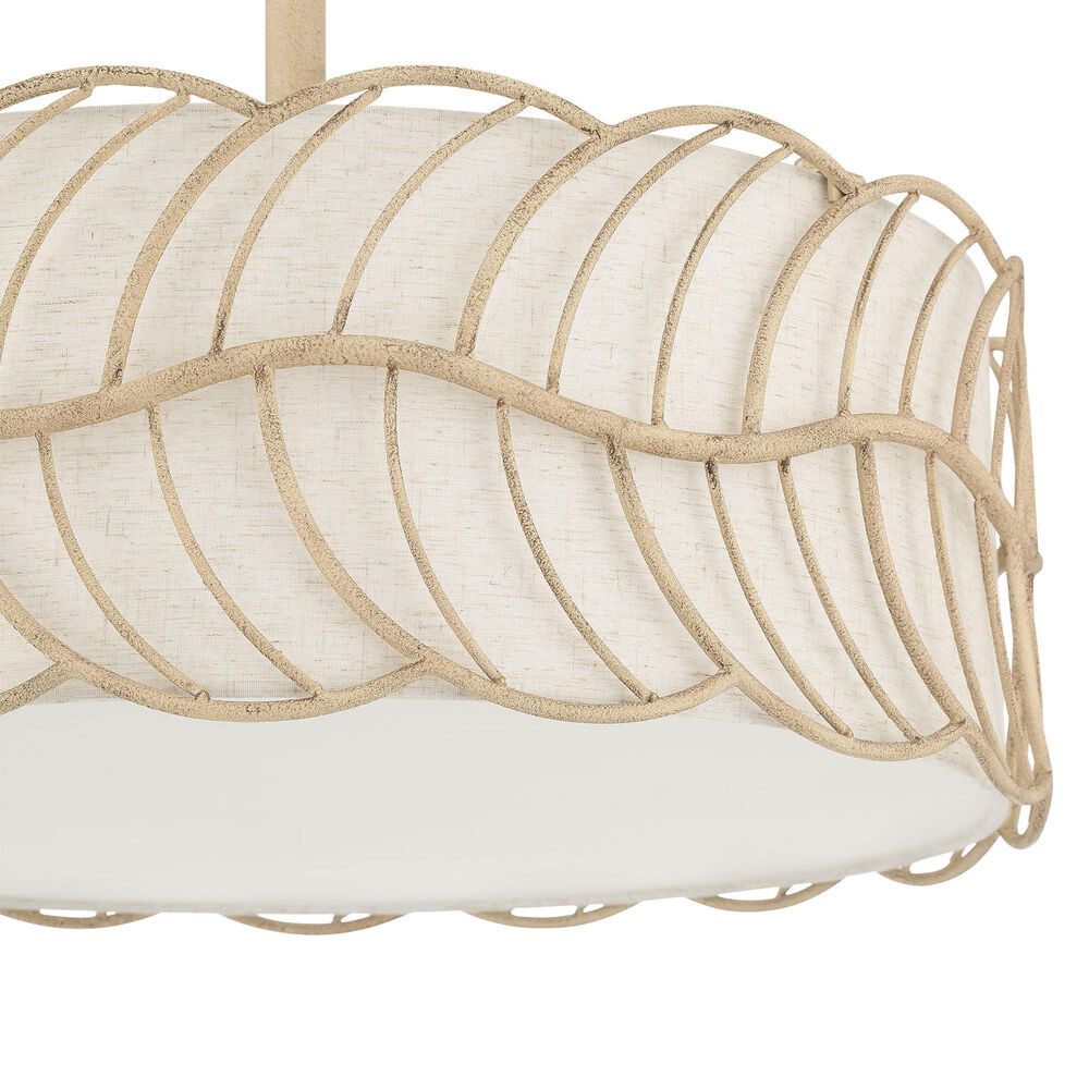 Golden Lighting Simbolo 5-Light Pendant in Almond, , large