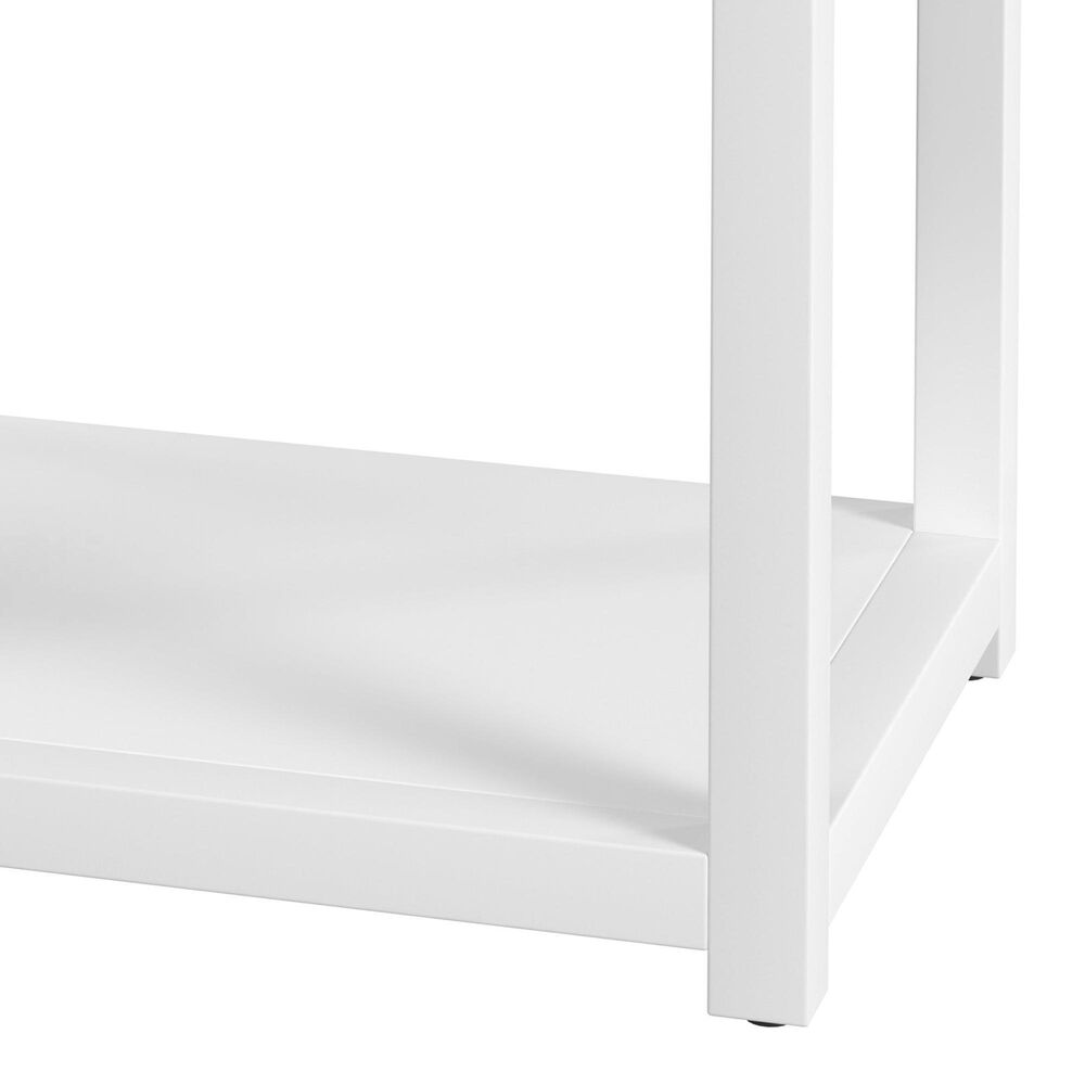 Butler Specialty Company Nora 1-Drawer 21" Nightstand in Smooth White, , large