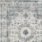 Safavieh Evoke EVK220D-4 4" x 6" Grey/Ivory Area Rug, , large