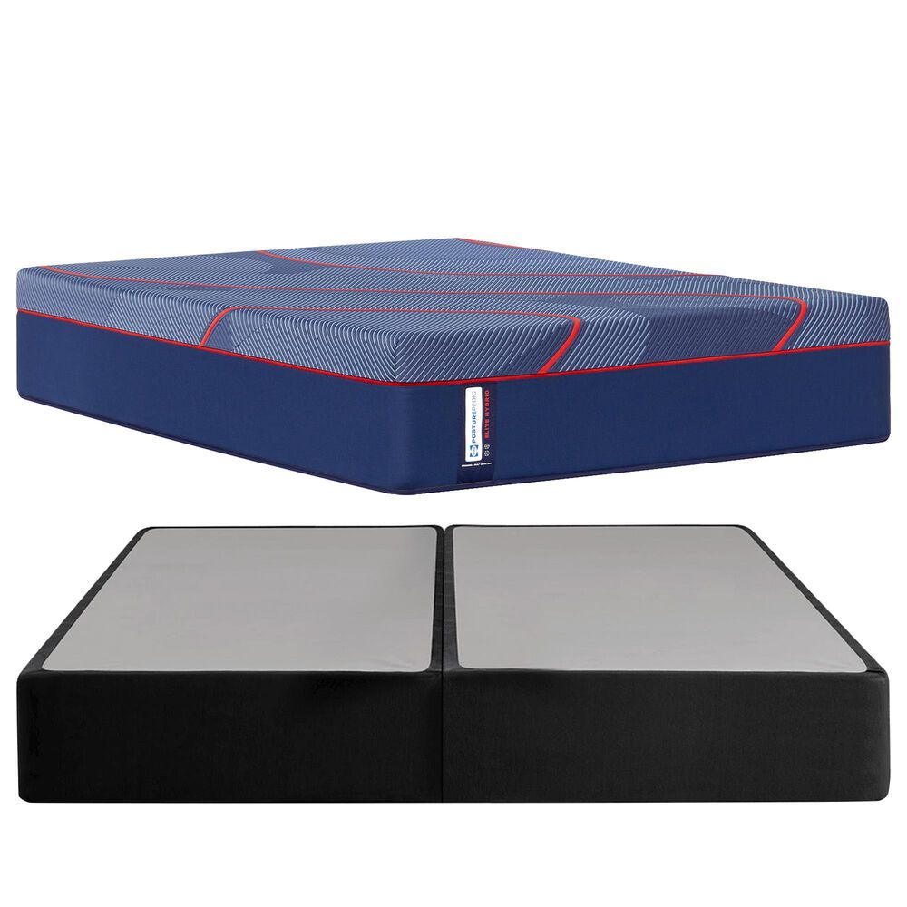 Sealy High Point Firm Hybrid King Mattress with High Profile Box Springs, , large
