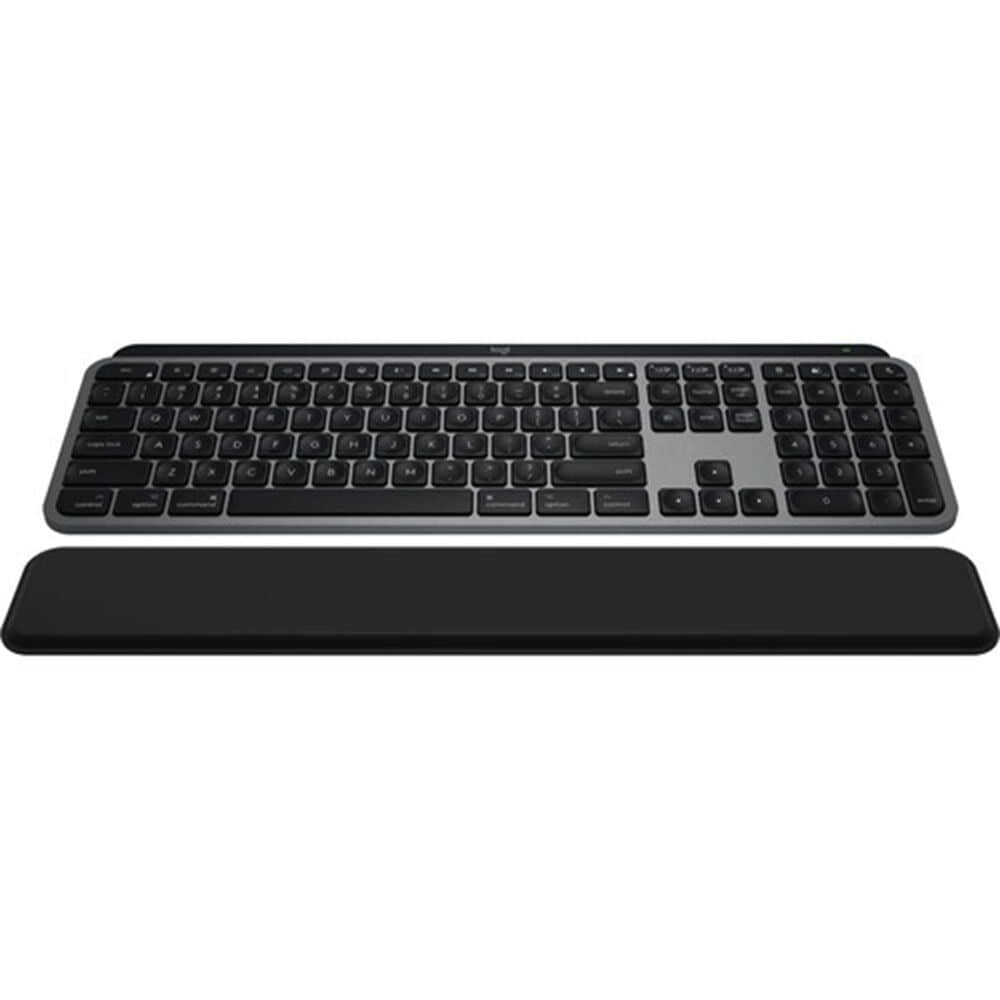 Logitech MX Keys S Keyboard and Mouse with Palm Rest Combo for MAC in Space Grey, , large