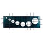 Maple and Jade 17" x 40" Wall Decor in Black and Dark Blue, , large